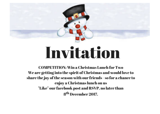 COMPETITION_ Win a Christmas Lunch