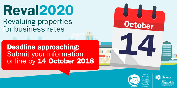 reval2020-deadline-date Business rates revaluation Reval2020