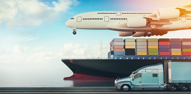Plane trucks are flying towards the destination with the brightest. HMRC advice for firms trading with the EU